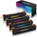 INK E-SALE Replacement for HP 206X Toner Cartridge 4 Color Set  (With Chip)